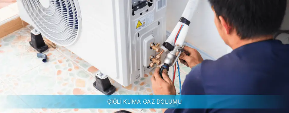 Çiğli İlçemi Daikin Klima Gaz Dolumu